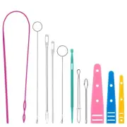 11 Pcs Bodkin Threader Set, Bodkin Sewing Tool for Elastic, Drawstring Thread...