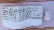 Nulea KM75 Advanced Ergonomic Wireless Keyboard and Mouse Combo Rechargeable