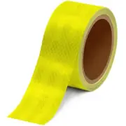 TooCust Reflective Tape 2inch x 20ft,Yellow Green Outdoor Safety Tape,Highly