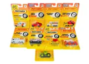 E (9) Assorted Matchbox Superfast Vehicles - 1991 Carded Die Cast