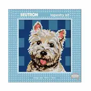 Beutron Handmade Tapestry Kit Beginner Terrier Dog