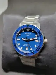 Tissot Seastar 1000 30 Bar 36mm Bblue Dial T1202101104100