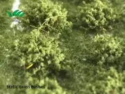Static Grass Bushes Tufts 6mm high Self-Adhesive