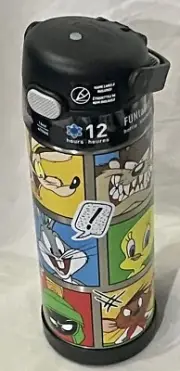 Looney Tunes Thermos Kids 16 oz. Funtainer Bottle Name Label Included