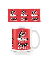 Looney Tunes Wile E. Coyote Retro Character Coffee Mug Cup
