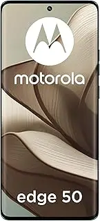 [Motorola] Edge 50 (12/512 GB, Camera 50 + 13 + 10 MP, 6.67 Inch POLED Super HD 120 Hz, IP68, Snapdragon7 Gen1, Battery 5000 mAh, 68 W Fast Charge, Dual SIM, Android 14, Cover in Box), Jungle Green