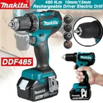 牧田 2021 頂級品質 MAKITA DDF485 18V 無刷可充電衝擊起子電鑽電動工具 450 N.M 10MM/