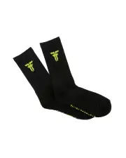 Fallen Footwear | Trademark Sock - Black / Lime | Podium Supply Co.