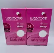 pack 2 Wax Strips Hair Removal Face Legs Under Arm Body Bikini Waxing 48 total