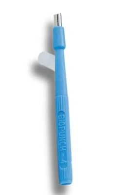 Biopsy Punch 4mm | Single-Use, Sterile, Disposable Biopsy Dermal Punch for Pi...