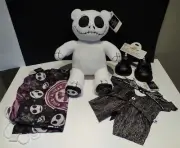 Build A Bear Jack Skellington w Outfit Shoes Bag NWTs