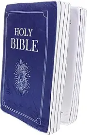 UPKOCH Bible Plush Throw Pillow Cozy Book Cushion Decor for Home Soft Cartoon Plush for Couch and Bedroom Comfortable and Versatile Design for Relaxation and Decoration