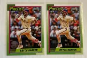 2025 Topps Series 1 Bryce Harper 90' Insert Lot x2 Phillies