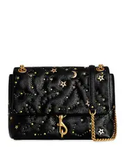 Rebecca Minkoff Edie Flap Shoulder with Celestial Stars