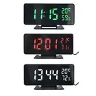 Digital Alarm Clock Ornament Decoration Brightness Home Decor Temperature Date