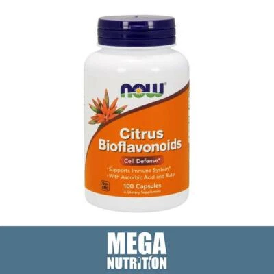 High Strength Citrus Bioflavonoids Complex + Vitamin C & Rutin 100 Capsules
