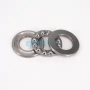 51102 15x28x9mm Axial Ball Thrust Bearing Set(2 Steel Races + 1 Cage) ABEC-1
