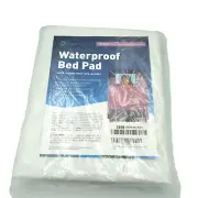 BrightCare Waterproof Bed Pad Twin Size 36" x 42" Tuck In Sides Max Protection