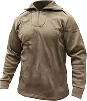 [GENUINE MILITARY SURPLUS] USGI Military Poly Pro Long John Underwear Shirt Top 1/4 Zip