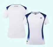 YONEX 24F/W Women's Badminton T-Shirts Sports Short-Sleeve White NWT 242TS004F