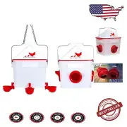 Convenient Chick2Chicken Feeder & Waterer for 12 Adult Chickens, BPA-Free