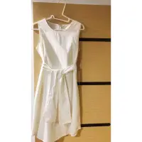 在飛比找蝦皮購物優惠-Giordano/ladies全新質感白色洋裝