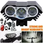 90000LM Super Bright LED Bike Light Bicycle Torch Front Rear Lamp Rechargeable