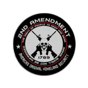 2nd Amendment 2A Original Homeland Security Golf Ball Marker