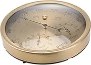 IWOWHERO Thermometer Hygrometer Barometer Dial Type Easy Install Accurate Readings