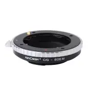 K&F Concept Lens Mount Adapter Contax G to Canon EOS M Digital Camera