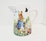 Peter Rabbit, Pitcher, NEW, By Beatrix Potter, Ceramic.