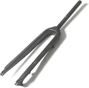 Bicycle Fork Suspension Bike Forks Bike Suspension Fork Mountain Bike Front Fork Full Carbon Fiber Straight Tube Front Fork Disc Brake Shock Absorber Hard Fork