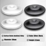 4PCS Aluminum Speaker Isolation Base Feet Pads Stand Pad for Amplifier CD Player