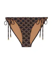 swimsuit bottom in monogram matte jersey FR34,FR36,FR38,FR40,FR42 Toffee/brown