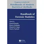 HANDBOOK OF FORENSIC STATISTICS