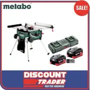 Metabo TS 36-18 LTX BL 254 36V 5.5Ah Li-Ion Brushless 254mm Table Saw Combo Kit
