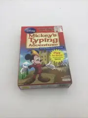 DISNEY Mickey's Typing Adventure Starring Mickey Mouse and Friends New Sealed