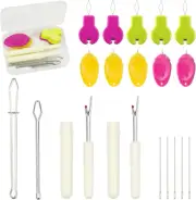 Needle Threaders Tool Set 19 in 1 for Hand Sewing, Sewing Machine, DIY (5 Pcs Go