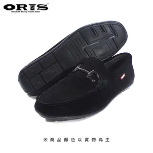 ORIS 英倫金屬扣男款休閒鞋-黑/藍/灰 SB16903系列