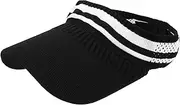 [FOMIYES] Fashionable Summer Sun Block Hat Outdoor Casual Cap for UV Lightweight Durable Design for Travel Yoga and Daily Activities for Men Women Black