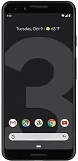 Google - Pixel 3 with 64GB Memory Cell Phone (Unlocked) - Just Black (Renewed)