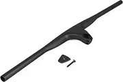 MTB Integrated Carbon Handlebar -17° Stem 60-90MM For Efficient Integrated Handlebar For MTB 740MM(Black Matte 740x80mm)