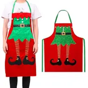 Christmas Aprons Adjustable Cooking Aprons for Kitchen Party Gardening Baking-Style 3