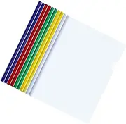 Veemoon Folders A4 10pcs Document Folders Draw Rods Organiser for Important Papers Prime Material