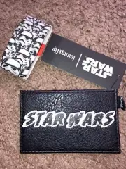 Star Wars Join The Empire Storm Trooper Black And White Mens Wallet Cardholder