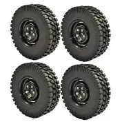 1.9" Hex Hub Wheel Rim Tires for Axial SCX10 D90 TF2 MST CC01 RC4WD 1:10 RC Car