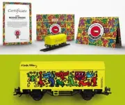 Marklin 48083 Message Wagon Art Car Keith Haring #2 Limited HO