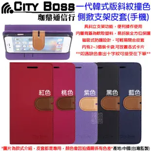 壹 CITY BOSS HTC One LTE M7 801S 801E 皮套 實體 磁扣 CB 一代十字紋 支架