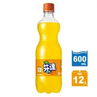 在飛比找momo購物網優惠-【Fanta 芬達】橘子寶特瓶600ml x12入/箱