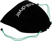 HAKIDZEL 1Pc Hair Dryer Storage Pouch Drawstring Bag for Home Use Black Hair Dryer Organizer for Safe Storage for Makeup and Personal Items Dustproof Design